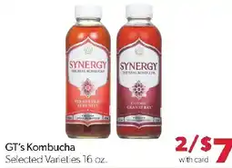 Family Fresh Market Gt's Kombucha offer