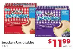 Family Fresh Market Smucker's Uncrustables offer