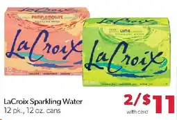 Family Fresh Market LaCroix Sparkling Water offer