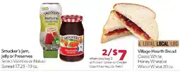 Family Fresh Market Smucker's Jam, Jelly or Preserves offer