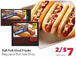 Family Fresh Market Ball Park Meat Franks offer