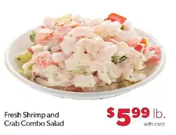 Family Fresh Market Fresh Shrimp and Crab Combo Salad offer