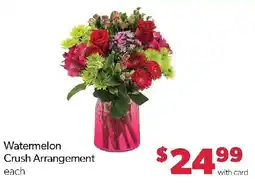 Family Fresh Market Watermelon Crush Arrangement offer