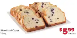 Family Fresh Market Sliced Loaf Cakes offer