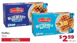 Family Fresh Market Our Family waffles offer