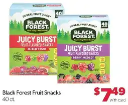 Family Fresh Market Black Forest Fruit Snacks offer