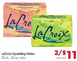 Family Fresh Market LaCroix Sparkling Water offer