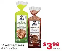 Family Fresh Market Quaker Rice Cakes offer