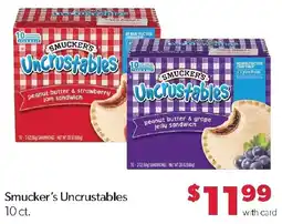 Family Fresh Market Smucker's Uncrustables offer