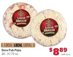 Family Fresh Market Brew Pub Pizza offer
