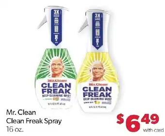 Family Fresh Market Mr. Clean Clean Freak Spray offer