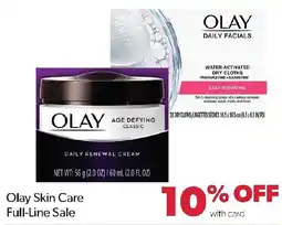 Family Fresh Market Olay Skin Care Full-Line Sale offer