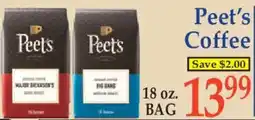 Market Basket Peet's Coffee offer