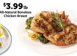 Fareway All-Natural Boneless Chicken Breast offer