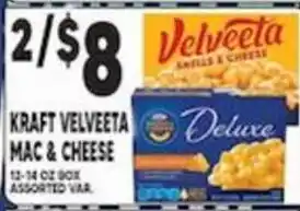 Associated Kraft Velveeta Mac & Cheese offer