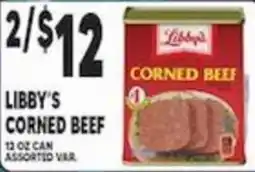 Associated Libby's corned beef offer