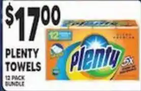 Associated Plenty towels offer