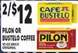 Associated Cafe Bustelo Pilon or Bustelo Coffee offer