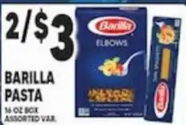 Associated Barilla pasta offer