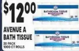 Associated Avenue A bath tissue offer