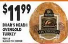Associated Boar's Head Ovengold Turkey offer