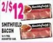 Associated Smithfield bacon offer