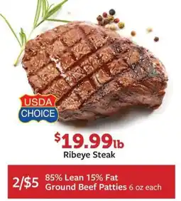 Fareway Ground Beef Patties offer