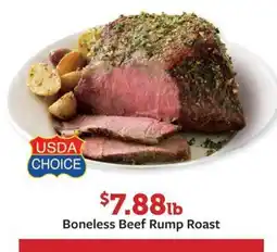 Fareway USDA Choice Boneless Beef Rump Roast offer