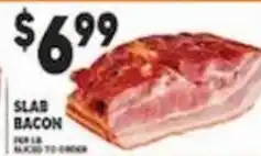 Associated Slab Bacon offer