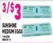 Associated Sunshine medium eggs offer