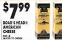 Associated Boar's Head American Cheese offer