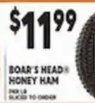 Associated Boar's Head Honey Ham offer