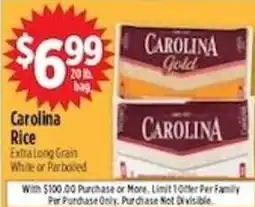 Pioneer Supermarkets Carolina Rice offer