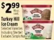 Pioneer Supermarkets Turkey Hill Ice Cream offer