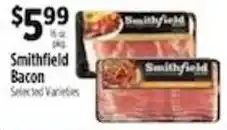 Pioneer Supermarkets Smithfield Bacon offer