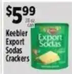 Pioneer Supermarkets Keebler export sodas crackers offer