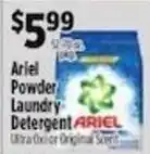 Pioneer Supermarkets Ariel Powder Laundry Detergent offer