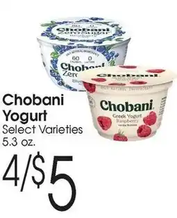 Family Fare Chobani Yogurt offer