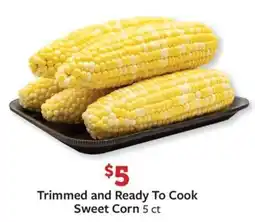 Fareway Trimmed and Ready To Cook Sweet Corn offer