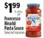 Pioneer Supermarkets Francesco Rinaldi Pasta Sauce offer