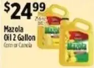 Pioneer Supermarkets Mazola Oil offer