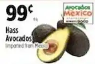 Pioneer Supermarkets Hass Avocados offer