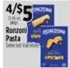 Pioneer Supermarkets Ronzoni Pasta offer