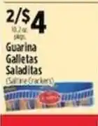 Pioneer Supermarkets Guarina Galletas Saladitas offer