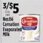Pioneer Supermarkets Nestle Carnation Evaporated Milk offer