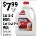 Pioneer Supermarkets Lactaid lactose free milk offer