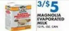 Associated Magnolia Evaporated Milk offer