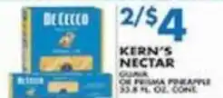 Associated Kern's Nectar offer