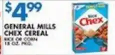 Associated General Mills Chex Cereal offer