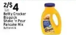Met Foodmarkets Betty Crocker Bisquick Shake 'n Pour Pancake Mix offer